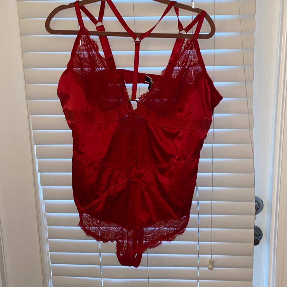City Chic Crotchless Bodysuit Lingerie